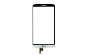 Тачскрин (Сенсорное стекло) для смартфона LG G3 D855 черный с белый