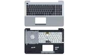 Клавиатура для ноутбука Asus (X555) Black, (Silver TopCase), RU