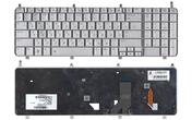 Клавиатура для ноутбука HP Pavilion (HDX18) с подсветкой (Light), Silver, RU