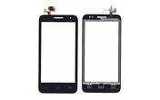 Тачскрін (Сенсорне скло) для смартфона Alcatel POP D5 5038D чорне