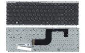 Клавиатура для ноутбука Samsung (RC510, RV511, RV513, RV520) с частью корпуса (Corps), Black, (No Frame), RU