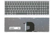 Клавиатура для ноутбука Lenovo Ideapad P500, Z500, Z500A, Z500G, Z500T с подсветкой (Light) Black, (Gray Frame) RU