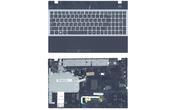 Клавіатура для ноутбука Samsung (300V5A) Black, (Black TopCase), (Grey Frame), RU