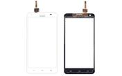 Тачскрин (Сенсорное стекло) для смартфона Huawei Honor 3X (G750) белый