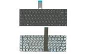 Клавиатура для ноутбука Asus N46, N46J, N46JV, N46V, N46VB, N46VJ, N46V, N46VM, N46VZ с подсветкой (Light) Black, RU