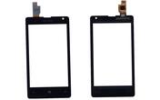 Тачскрин (Сенсорное стекло) для смартфона Microsoft Lumia 532 Dual Sim черный