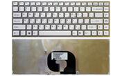 Клавиатура для ноутбука Sony Vaio (VPC-Y) White, (Silver Frame) RU