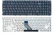 Клавіатура для ноутбука DNS (0157894, 0157896, 0157899, 0157900, 0164780), ECS (MT50, MT50II1, MT50IN) Black, Black Frame RU