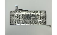 Клавиатура для ноутбука Apple MacBook Pro (A1286) (2011, 2012 года) с подсветкой (Light), Black, (No Frame), без (SD), RU (горизонтальный энтер)