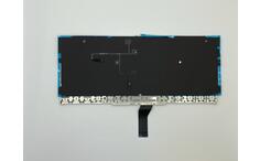 Клавиатура для ноутбука Apple MacBook Air 2011+ A1370 (2010, 2011 года), A1465 (2012, 2013, 2014, 2015 года) с подсветкой (Light) Black, (Original), (No Frame), RU (вертикальный энтер)