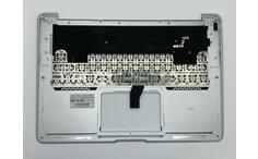 Клавиатура для ноутбука Apple MacBook Air (A1369) 2010+ Black, (Silver TopCase), RU (горизонтальный энтер)