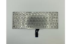 Клавіатура для ноутбука Apple MacBook Air 2011+ A1370 (2010, 2011 року), A1465 (2012, 2013, 2014, 2015 року) з підсвіткою (Light) Black, (No Frame), RU (вертикальний ентер)