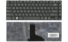 Клавиатура для ноутбука Toshiba Satellite C840, C840D, C845, C845D, L830, L835, L840, L840D, L845, L845D, M840, M845, P840, P840T, P845, P845T Black, (Black Frame) RU