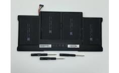 Аккумуляторная батарея для ноутбука Apple A1405 MacBook Air 13&quot; A1466 (2012) 7.4V Black 7200mAh OEM