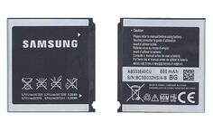 Аккумуляторная батарея для смартфона Samsung AB533640CU SGH-F268 3.7V Silver 880mAh 3.28Wh Аккумуляторная батарея для смартфона Samsung AB533640CU SGH-F268 3.7V Silver 880mAh 3.28Wh