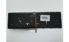 Клавіатура для ноутбука HP ProBook (450 G3, 455 G3, 470 G3, 450 G4, 455 G4, 470 G4) з підсвіткою (Light), Black, (Black Frame), RU