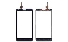 Тачскрін (Сенсорне скло) для смартфона Huawei Honor 3X (G750) чорний