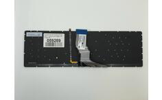 Клавиатура для ноутбука HP Pavilion (15-ab) Silver с подсветкой (Light), (No Frame) RU