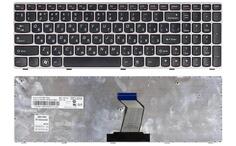 Клавиатура для ноутбука Lenovo IdeaPad (Z560, Z565, G570, G770) Black, (Bronze Frame), RU