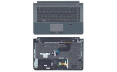 Клавиатура для ноутбука Samsung (RC420) Black, (Gray TopCase), RU