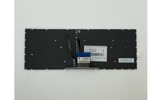 Клавиатура для ноутбука HP Pavilion (13-dk), с подсветкой (Light), Silver, (No Frame) RU