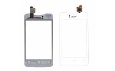 Тачскрин (Сенсорное стекло) для смартфона Acer Liquid Z3 Z130 белое