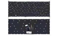 Клавиатура для ноутбука Acer Aspire R14 R5-471, R5-431T, R7-372T с подсветкой Black, (No Frame) RU