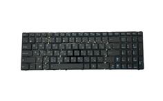 Клавиатура для ноутбука Asus K52 K53 G73 A52 G60 Black, (Black Frame) RU