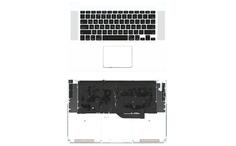 Клавіатура для ноутбука Apple MacBook Pro 2012, Early 2013 (A1398) Black, (Silver TopCase), RU (горизонтальний Enter) Клавіатура для ноутбука Apple MacBook Pro 2012, Early 2013 (A1398) Black, (Silver TopCase), RU (горизонтальний Enter)
