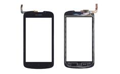 Тачскрин (Сенсорное стекло) для смартфона Huawei Ascend G300 с рамкой серый