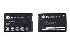 Акумуляторна батарея для смартфона LG LGIP-430N T320 Cookie Style 3.7V Black 900mAhr 3.4Wh