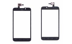 Тачскрін (Сенсорне скло) для смартфона Alcatel OneTouch 995 чорне