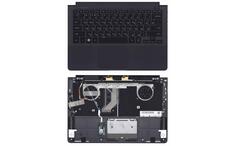 Клавиатура для ноутбука Samsung (NP900X3C) Black с подсветкой (Light), (Black TopCase), RU