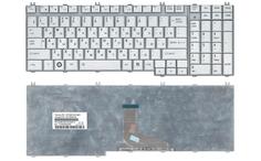 Клавиатура для ноутбука Toshiba Satellite (P205-S Series) Silver, RU