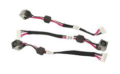 Розʼєм живлення для ноутбука HP EliteBook 8540W, 8540P з кабелем HY-HP048 DC301006V00