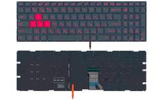 Клавиатура для ноутбука Asus ROG (GL702) с подсветкой (Light), Black, (No Frame) RU