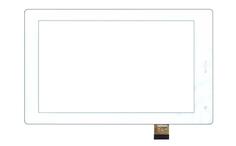 Тачскрін (Сенсорне скло) для планшета TPT-070-360 білий для Megafon Login 3, MFLogin3T, Prestigio MultiPad PMT3277C, Мегафон логин 3. Габарити 113 х 186. Шлейф: TPT-070-360 FHX