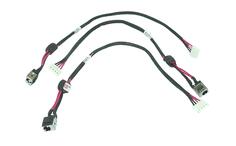 Розʼєм живлення для ноутбука Lenovo IdeaPad G430, G430A, G450, G450A, G450M, G455, G460, G465, G550, G555, G560, G565, Z560, Z565 з кабелем HY-LE030, 23 см