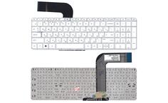 Клавиатура для ноутбука HP Pavilion (17-F, 15-P) White, (No Frame) RU
