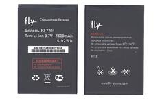 Аккумуляторная батарея для Fly BL8601 3.7V Black 1650mAh 6.105Wh