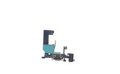 Шлейф розʼєма живлення з аудіороз'ємом для Apple iPhone 5 чорний Шлейф розʼєма живлення з аудіороз'ємом для Apple iPhone 5 чорний