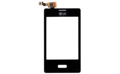 Тачскрін (Сенсорне скло) для смартфона LG E400 Optimus L3 чорний