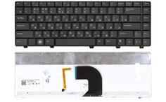 Клавиатура для ноутбука Dell Vostro (3300, 3400, 3500) Black, Light, RU