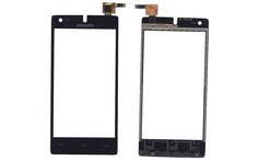 Тачскрін (Сенсорне скло) для смартфона Philips Xenium W737 чорний