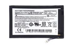 Акумуляторна батарея для планшета Acer BAT-715 Iconia Tab B1-710 3.7V Black 2710mAh Orig
