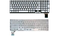 Клавиатура для ноутбука Sony Vaio (VPC-SE) Silver, (No Frame), RU Клавиатура для ноутбука Sony Vaio (VPC-SE) Silver, (No Frame), RU