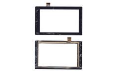 Тачскрін (Сенсорне скло) для планшета TPT-070-360 чорний для Megafon Login 3 (Мегафон Логин 3). Габарити 113 х 186, Шлейф: TPT-070-360 FHX FL-070-290