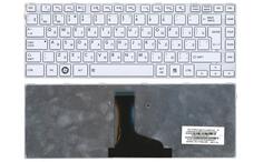 Клавиатура Toshiba Satellite (C800, L800, L805, L830, L835, M800, M805) White, (White Frame) RU