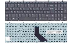 Клавиатура для ноутбука DNS (0170720, 0123975, 0170728, 0164801, 0164802), Clevo (W350 W370 W650 W655 W670 W370 W350et W370et) Black, RU (вертикальный энтер)