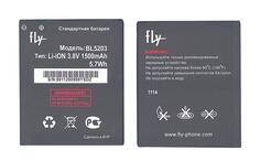 Аккумуляторная батарея для смартфона Fly BL5203 IQ442 Quad Miracle 2 3.8V Black 1500mAh 5.7Wh